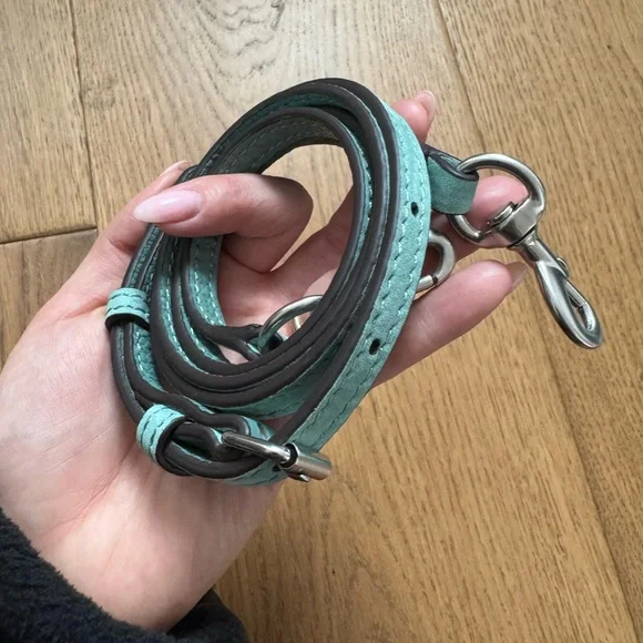 Rebecca Minkoff Side Zip Mini Reagan Tote Cross Body - Teal - NWOT - Picture 2 of 15